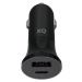 Nabíječka XQISIT NP Car Charger PD27W Dual USB-A & USB-C black (50935)