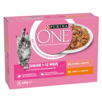 Purina One kapsičky, 24 x 85 g / 26 x 85 g - 20 + 4 / 20 + 6 zdarma! - Junior 24 x 85 g