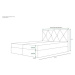 Boxspringová postel ALTEA Monolith-72 180x200 cm