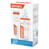 elmex Caries Protect.úst.voda 400ml+zub.pasta 75ml