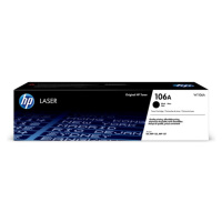 HP 106A Original Laser Toner Cartridge černá Černá