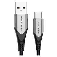 Kabel Vention USB 2.0 A to USB-C 3A cable 0.5m CODHD gray