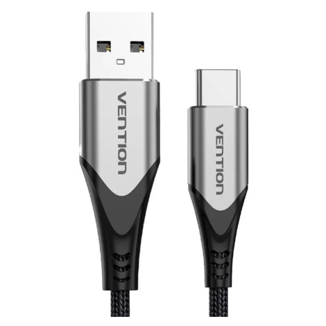 Kabel Vention USB 2.0 A to USB-C 3A cable 0.5m CODHD gray