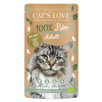 Cat's Love Bio 6 x 100 g - Bio kachní