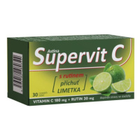 Astina Supervit C s rutinem - příchuť limetka tbl.30