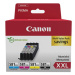 Canon originální ink CLI-581 XXL CMYK, 1998C007, CMYK, 4*11.7ml, very high capacity, 4-pack