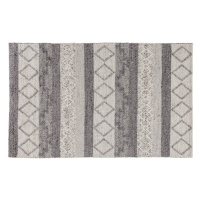 Estila Skandinávský obdélníkový koberec Cordeo v šedém moderním odstínu 240x160cm