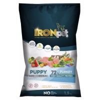 IRONpet Dog Puppy Mini & Medium Turkey (Krocan) 1,5 kg