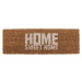 Rohožka s bílým nápisem PT LIVING Home Sweet Coir, 75 x 26 cm