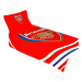 FotbalFans Povlečení Arsenal FC, 135 × 200 cm, 50 × 75 cm, oboustranné