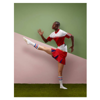 Umělecká fotografie Footballer top, cheer leader bottom, Tim Macpherson, (30 x 40 cm)