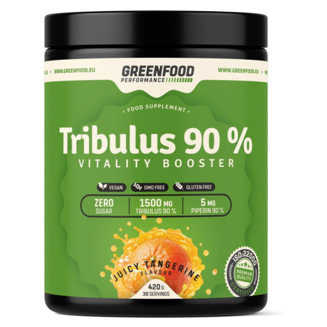 GreenFood Performance Tribulus Juicy mandarinka 420 g GreenFood Nutrition