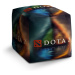 Sablio Taburet Cube DOTA 2 Glow: 40x40x40 cm