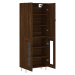 vidaXL Skříň highboard hnědý dub 69,5 x 34 x 180 cm kompozitní dřevo