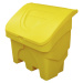 eurokraft basic Skladovací nádoba na posypový materiál, obsah 130 l, žlutá, od 3 ks