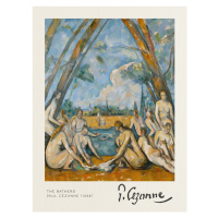 Obrazová reprodukce The Bathers - Paul Cézanne, 30x40 cm