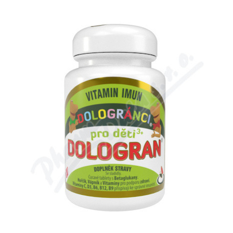 DOLOGRAN pro děti 3+DOLOGRÁNCI Vitamin Imun tbl.60