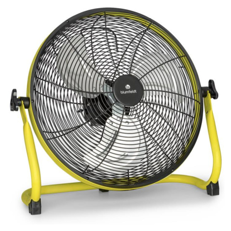 Blumfeldt Wintergarden, stojanový ventilátor, 16", akumulátor, 43 W, USB, 45 dB, žlutý
