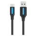 Kabel Vention USB 2.0 A to USB-C 3A Cable COKBH 2m Black