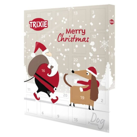 TRIXIE Adventní kalendář PREMIO pro psy, masové pochoutky, 30x34x3,5cm  | Pamlsky pro psy