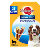 Pedigree Dentastix Daily Oral Care dentální pamlsky pro psy středních plemen 28 ks