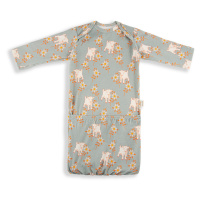 Sleepee Body Klokánek - první oblečení (0-2) Vintage Animals Sky Blue