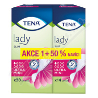 TENA Lady Slim Ultra Mini+50% ink.vlož 42ks 211482