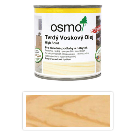 OSMO Tvrdé voskové oleje 0.375 l Hedvábný polomat 3032