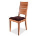 Židle Spring K2 - látka Barva korpusu: Tmavě hnědá, látka: Micra marone