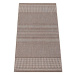 Kusový koberec Zara 12 hnědý 120 × 170 cm oboustranný
