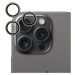 iWant ochrana čoček na kameru iPhone 15 Pro/15 Pro Max černá