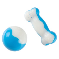 zoofari® Chladicí a žvýkací hračky pro psy (ledová kost a ledová koule - S)