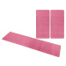 Hanse Home Collection koberce Kobercová sada Nasty 101147 Pink Rozměry koberců: 3 díly: 70x140 c
