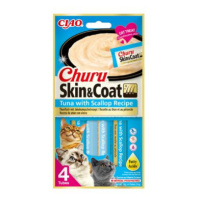 Churu Cat Skin&coat Tuna With Scallop Recipe 4x14g