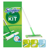 SWIFFER Sweeper Úklidová sada - 1 násada, 8 prachovek a 3 čisticí ubrousky