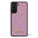 Guess hard silikonový kryt Samsung Galaxy S24 5G purple Glitter Script