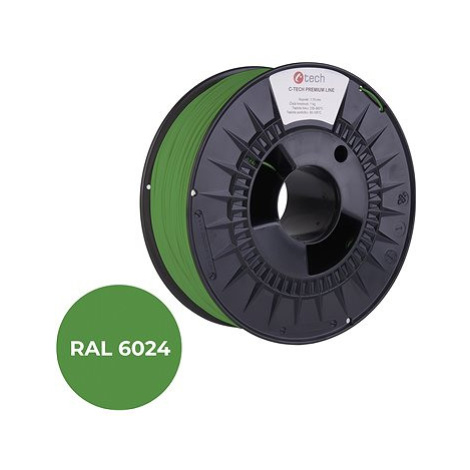 C-TECH filament PREMIUM LINE PLA dopravní zelená RAL6024