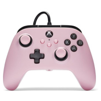 Kabelový ovladač PowerA Enhanced pro Xbox Series, Pink Inline Růžová