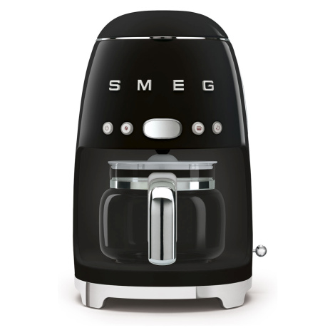 50's Retro Style kávovar na filtrovanou kávu 1,4l 10 cup černý - SMEG