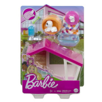 BARBIE MINI HERNÍ SET S MAZLÍČKEM ASST