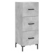 vidaXL Skříň highboard betonově šedá 34,5x34x180 cm kompozitní dřevo