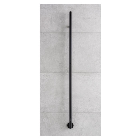 P.M.H. OL1B - Elektrický sušák na ručníky OLE 24W/230V 170 cm IP44 černá OL1B