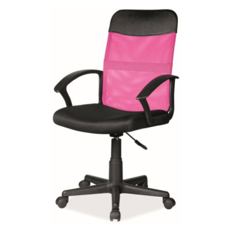 Dětská židle SIGQ-702 růžová/černá