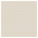 Mozaika Rako Color Two světle béžová 30x30 cm mat GDM02107.1