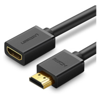 Ugreen HDMI (samec) - HDMI (samice) 2.0 4K adaptérový kabel 1m černý (HD107)