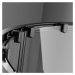 HOPA Set kout ZARYA BLACK + vanička ALEX STONE EFFECT BARVA rámu Černá, Rozměr A 90 cm, Rozměr B