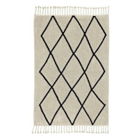 Přírodní koberec, ručně tkaný Bereber Beige 140 × 200 cm