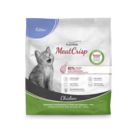 Platinum MeatCrisp Kitten kuře pro koťata 400g Platinum Natural