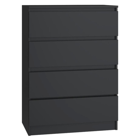 Komoda Malwa M4 Černý BAUMAX