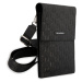 Taška Karl Lagerfeld Saffiano Monogram Wallet Phone Bag, černá